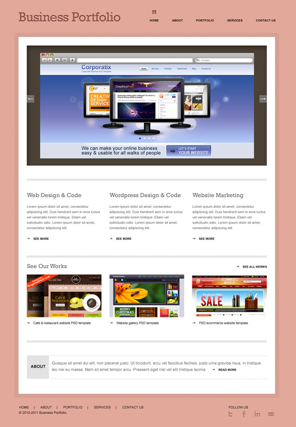 minimal-business-portfolio-preview Minimal business portfolio website PSD template