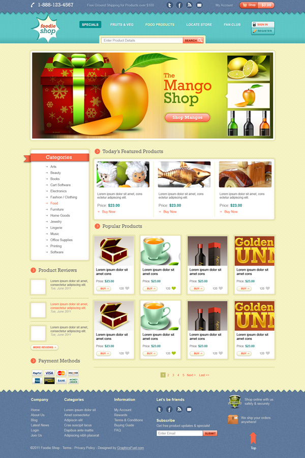 ecommerce-website-template-preview Ecommerce website template design Free