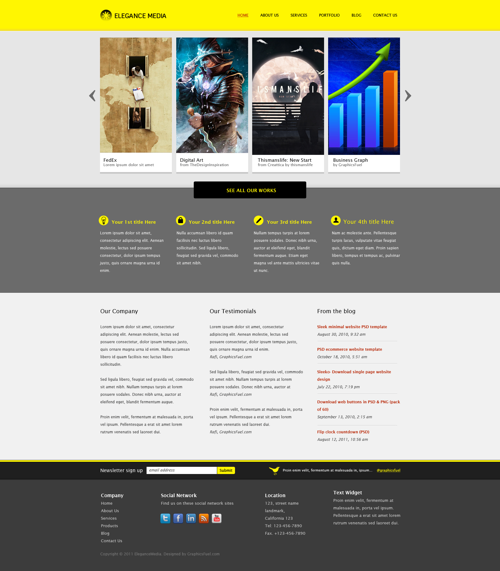 WEBSITE TEMPLATE