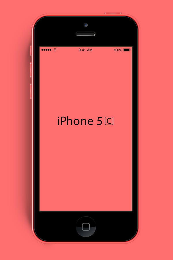 iPhone-5c-mockup-red