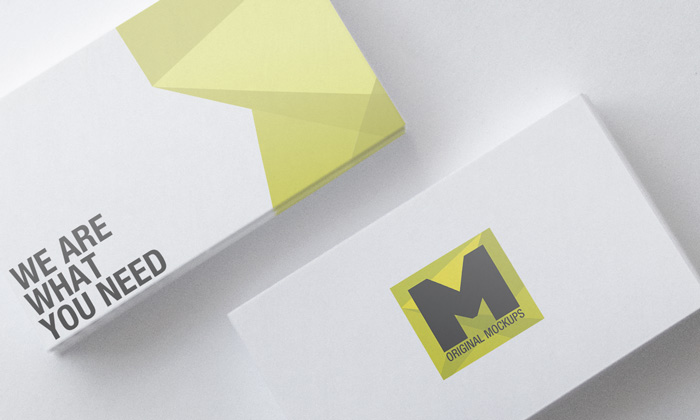business-card-mockup-yellow