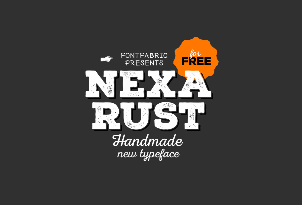 Free Nexa Rust Fonts