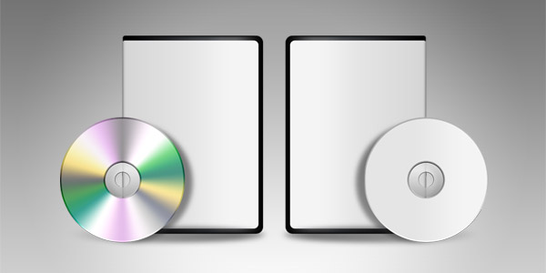 Blank DVD CD template (PSD) - Graphicsfuel