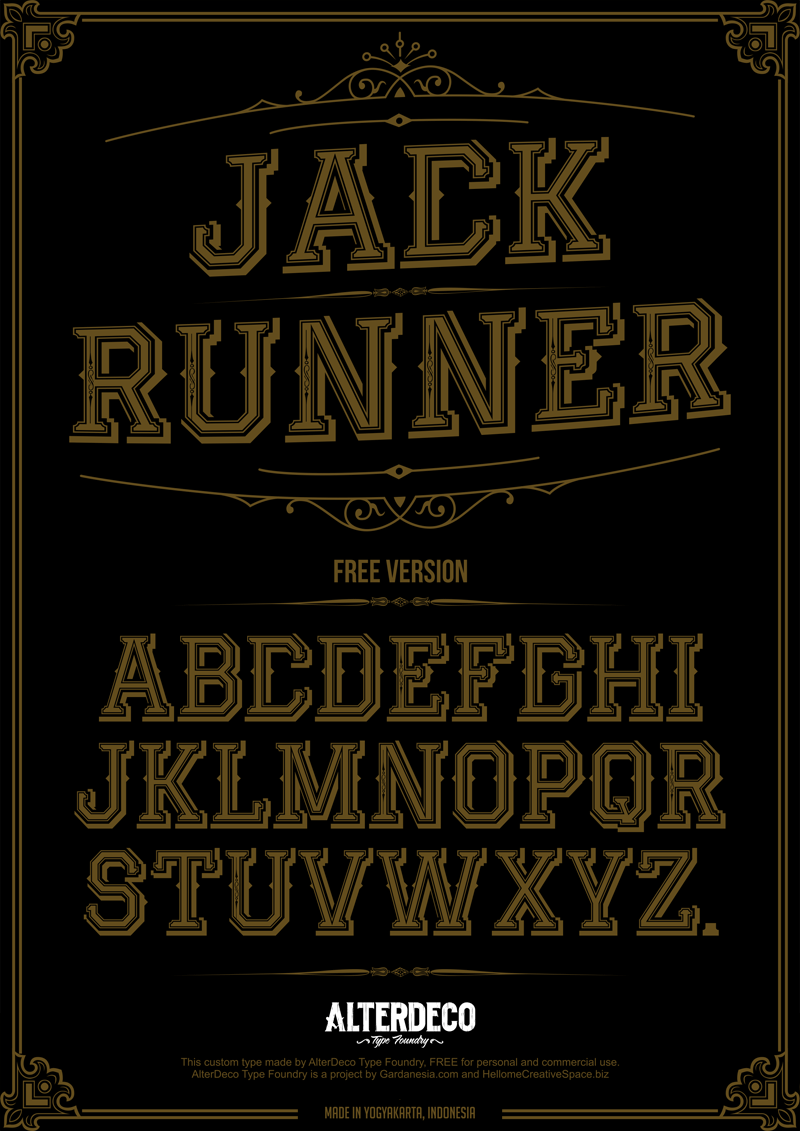 jackrunner-font