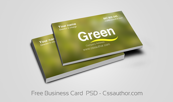Free-Business-Card-PSD-Cssauthor