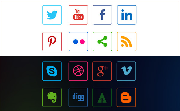 social-media-line-icons-preview