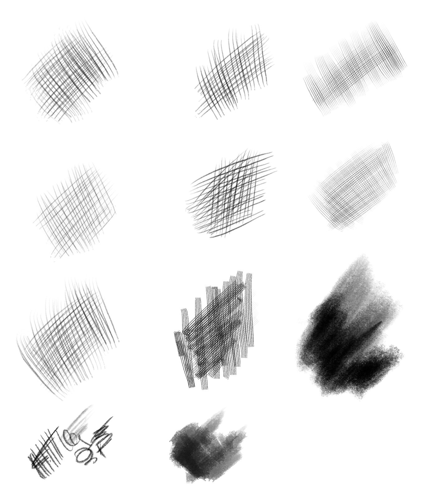 Scratchboard Brush Presets