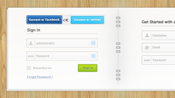 login-and-signup-form