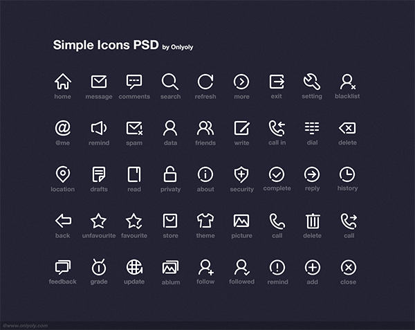simple-icon-psd-onlyoly