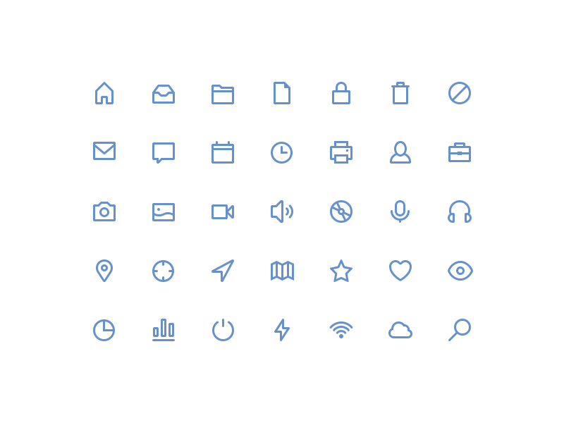 freebie-stroke-icons