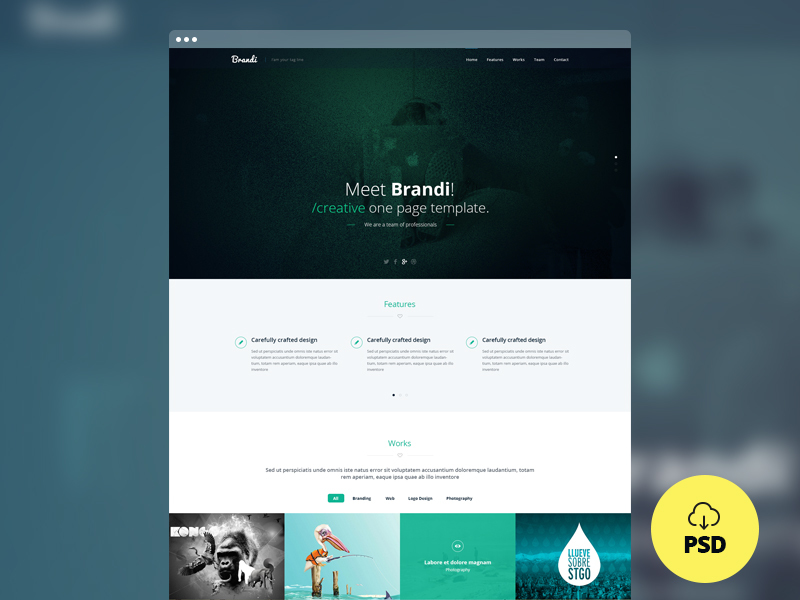 onepage-multipurpose-psd-template