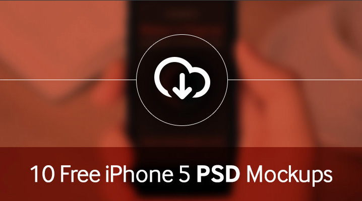 Free iPhone 5 Mockups