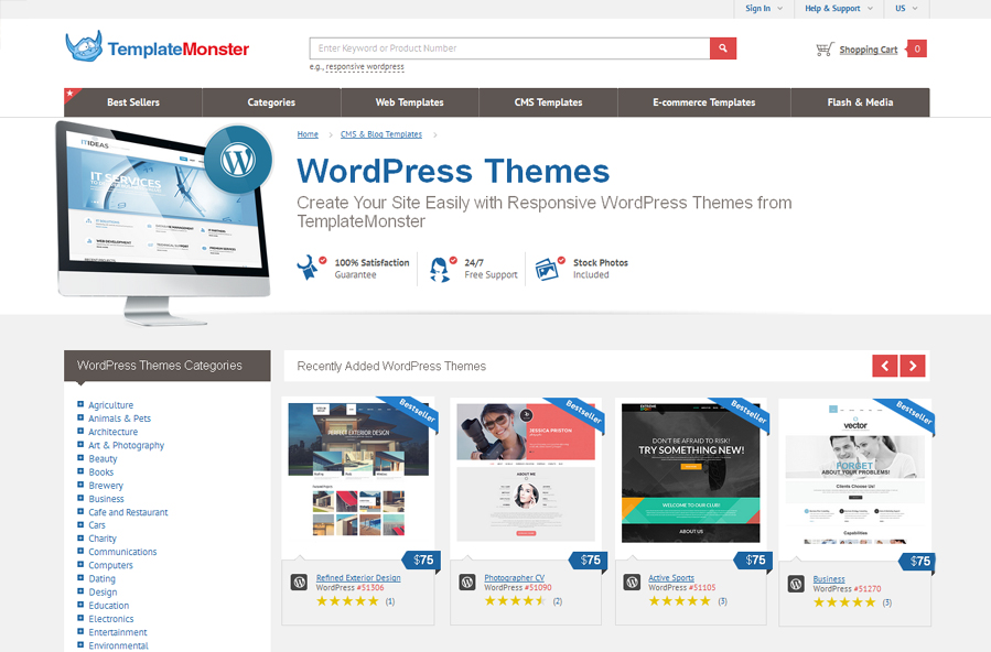 TemplateMonster WP Themes