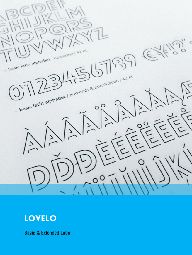 Lovelo Free Font - Graphicsfuel