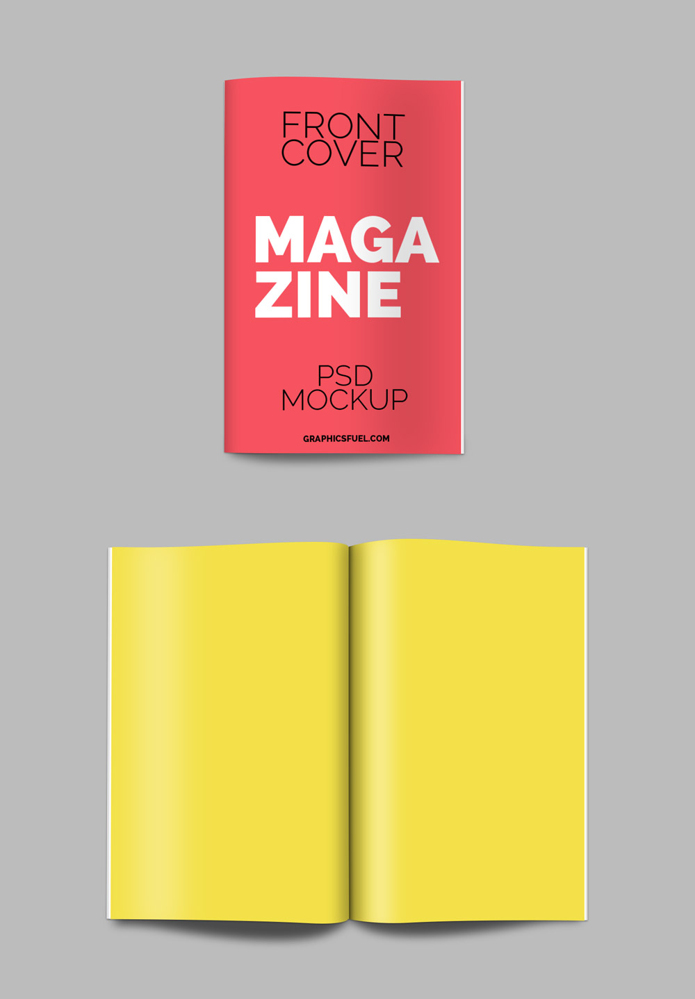 Download Magazine Psd Mockup Graphicsfuel