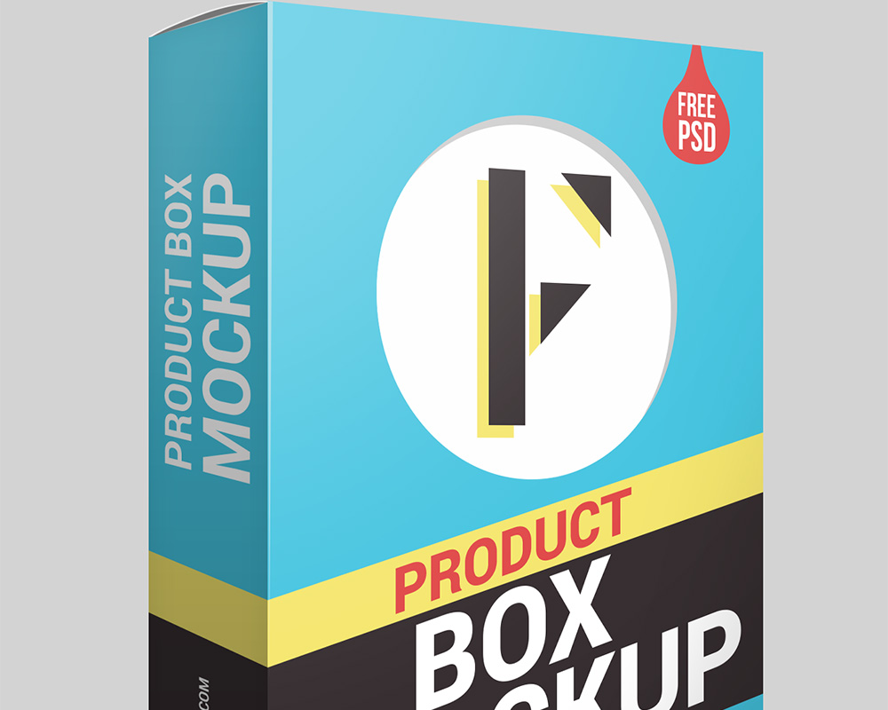 Download Product Packaging Box PSD Mockup - GraphicsFuel