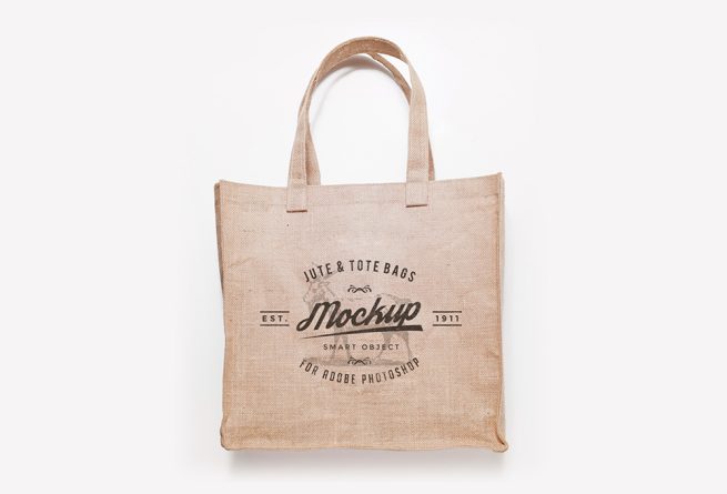 Download Free Jute And Tote Bag Mockups - GraphicsFuel