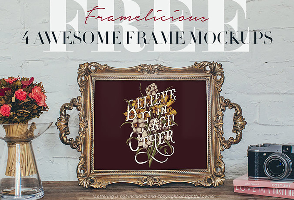 4-free-photo-frames-mockups