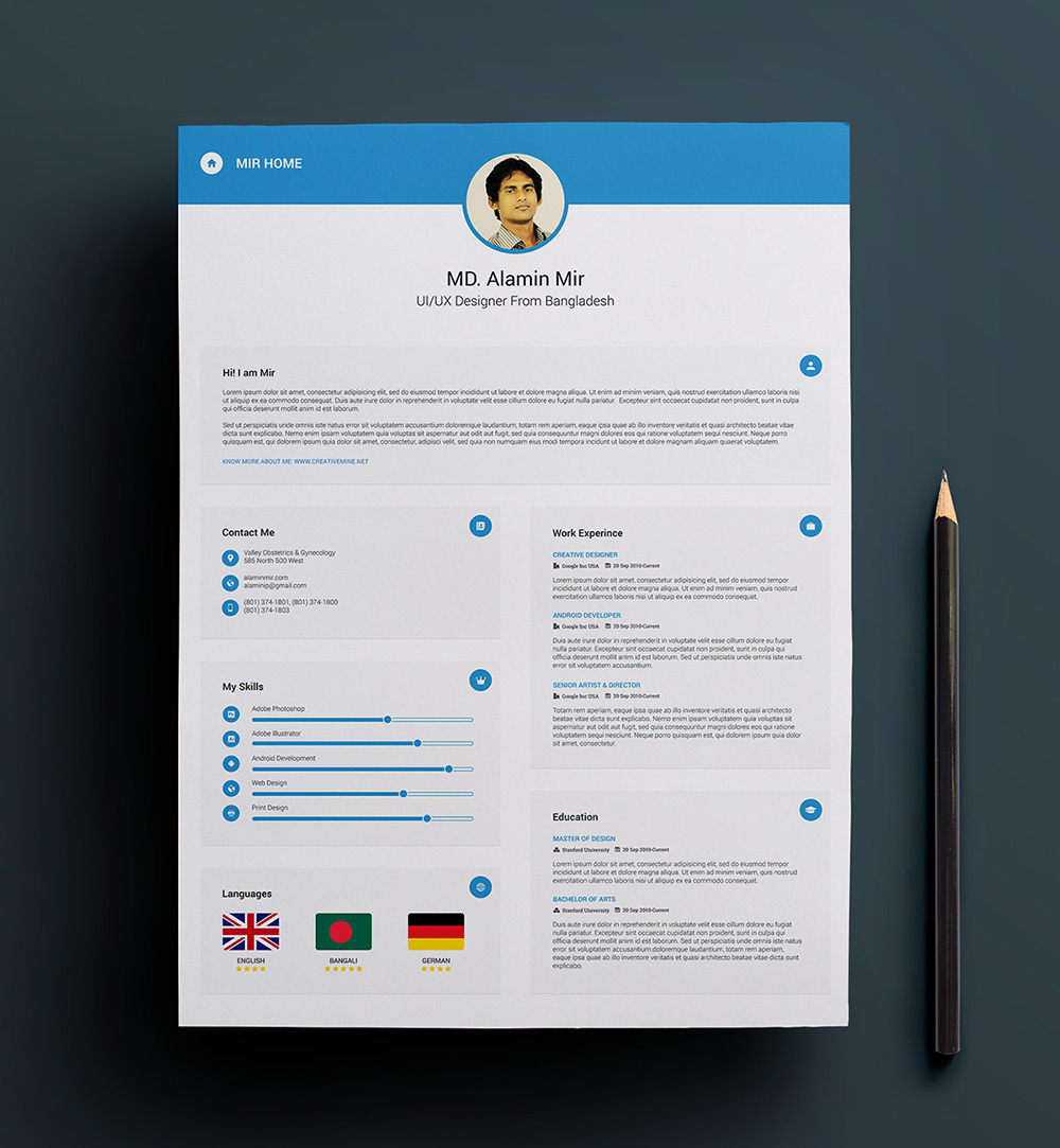 free-resume-design1