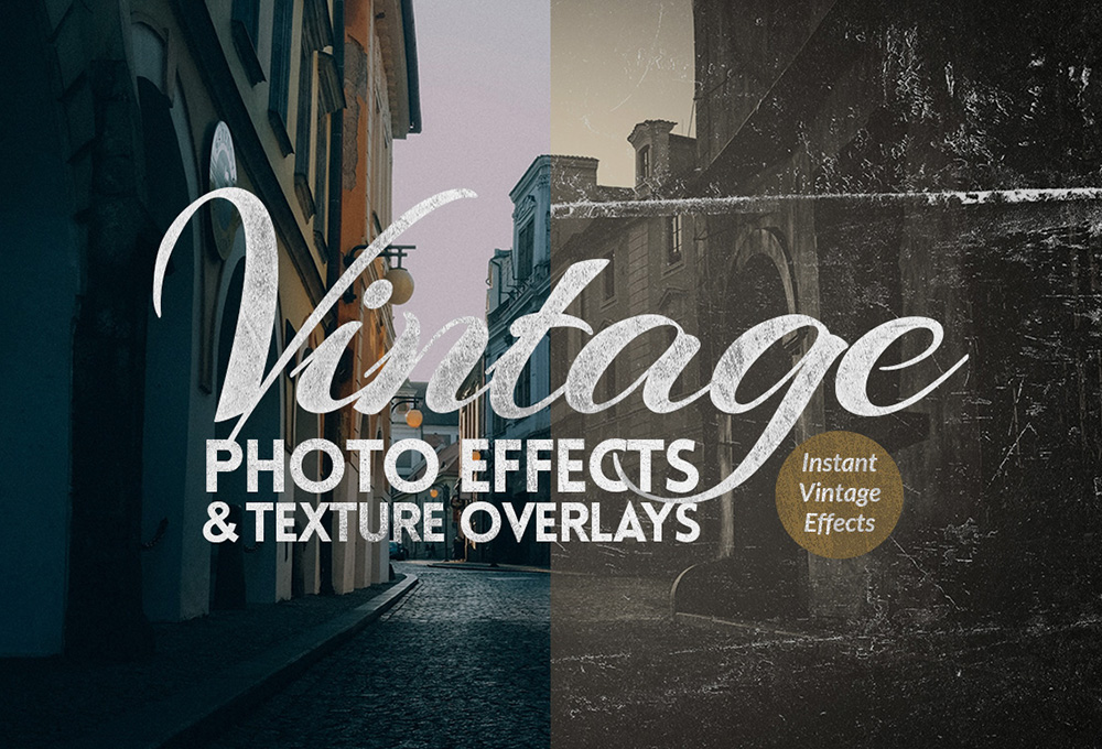 Vintage texture effect