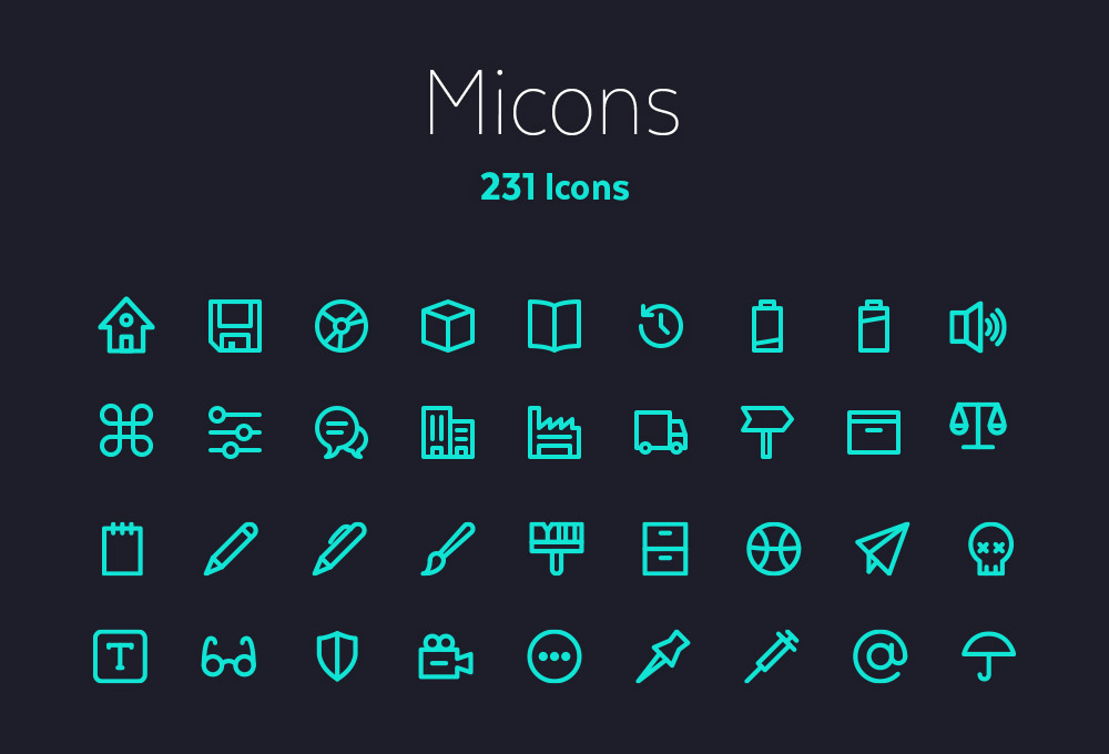 micons-free-outline-icons