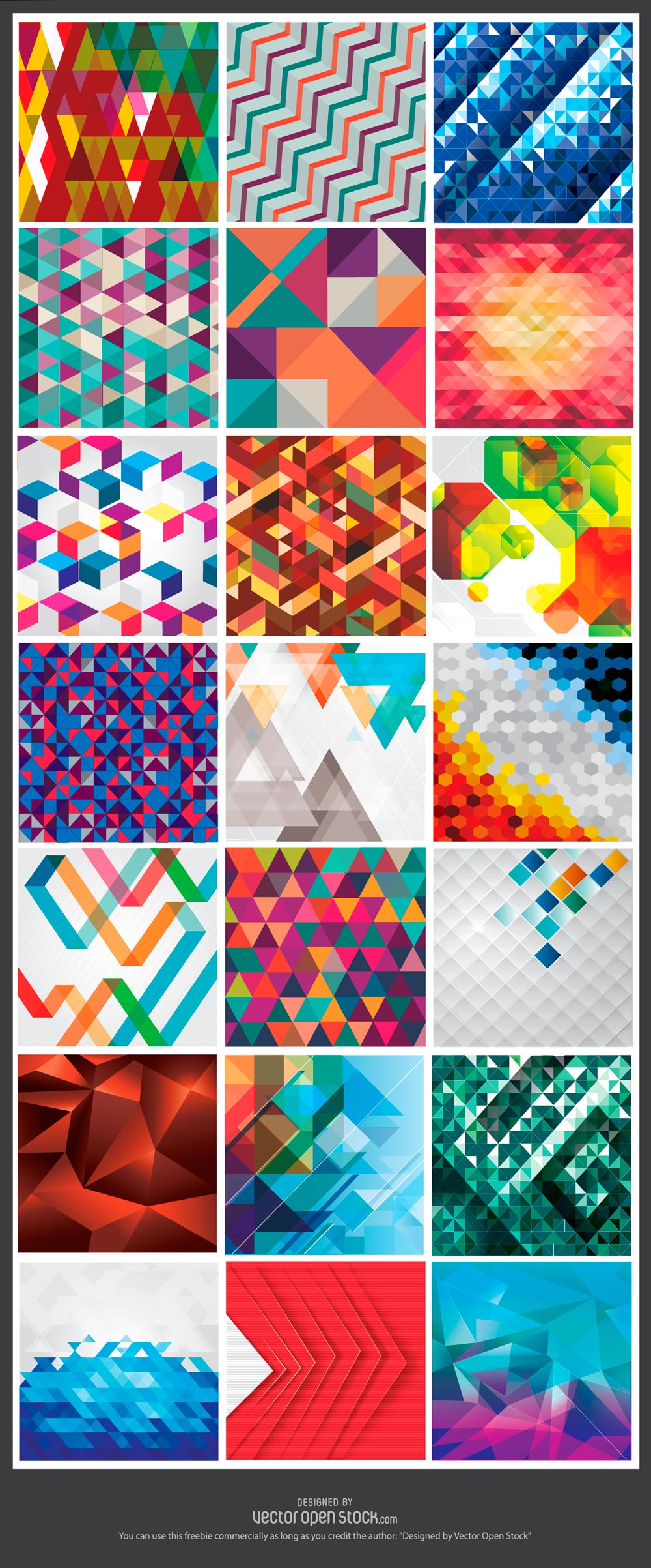 GeometricBackgroundFreebie