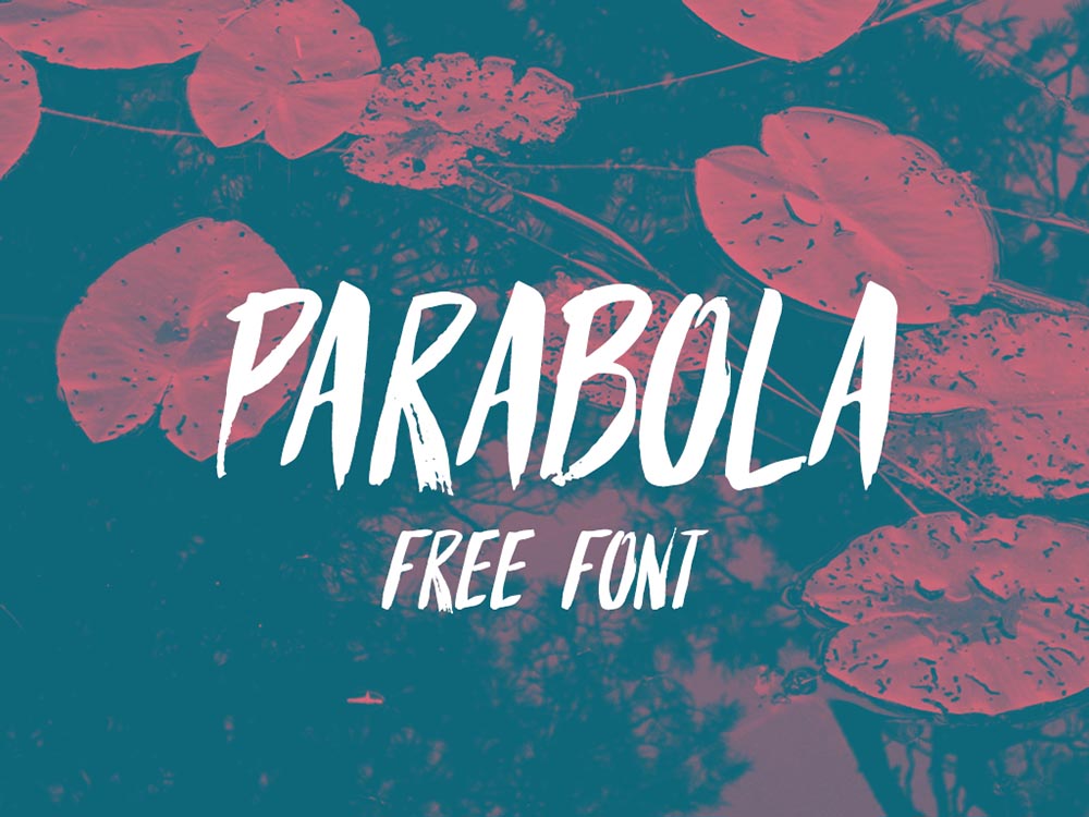 parabola-free-font