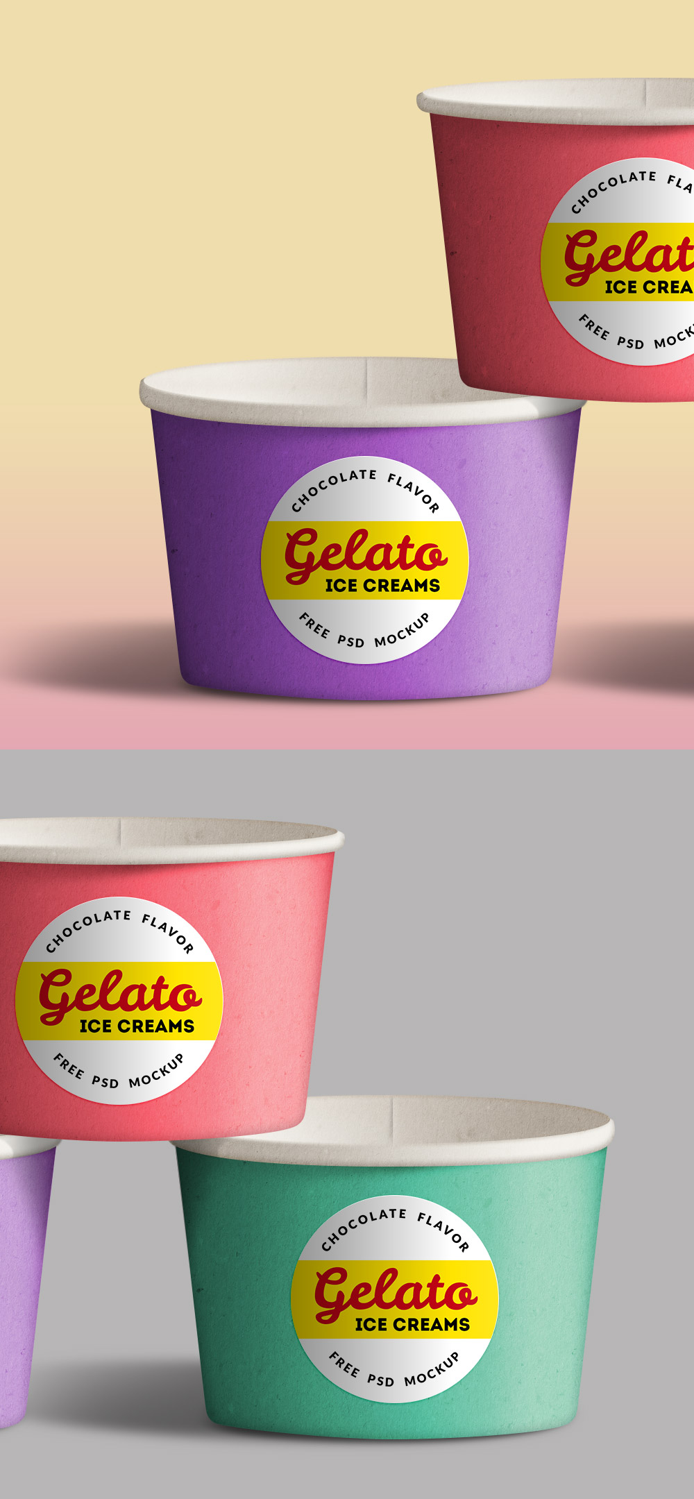 Download Ice Cream Cups Psd Graphicsfuel