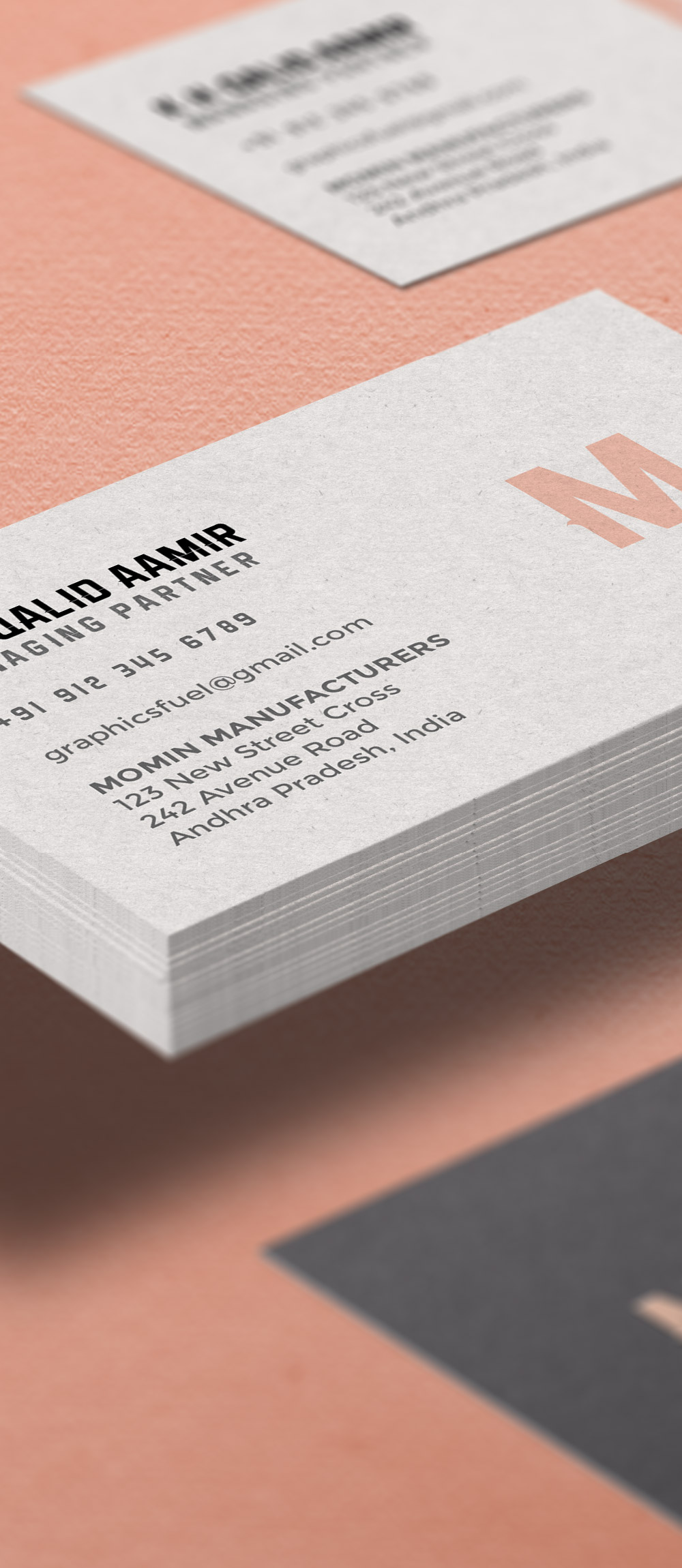 Business Card Mockup PSDD