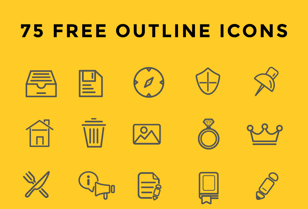 Free Outline Icons