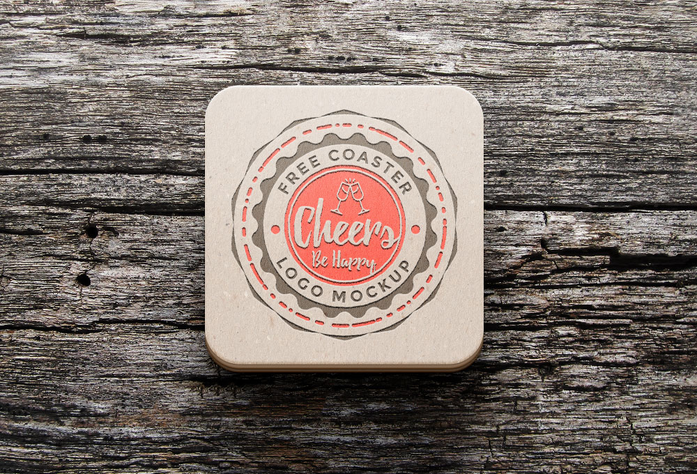 Download Coaster Mockup PSD - GraphicsFuel