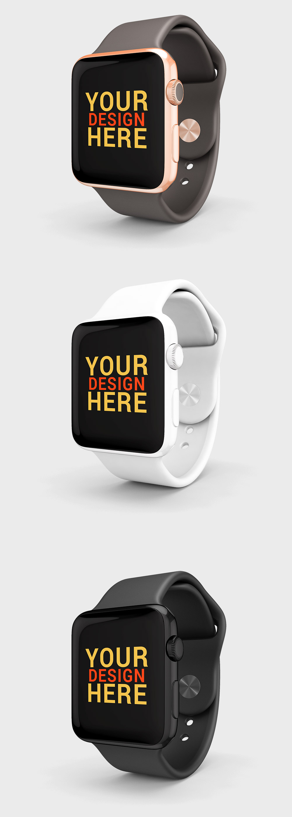 Free Apple Watch Mockup PSD