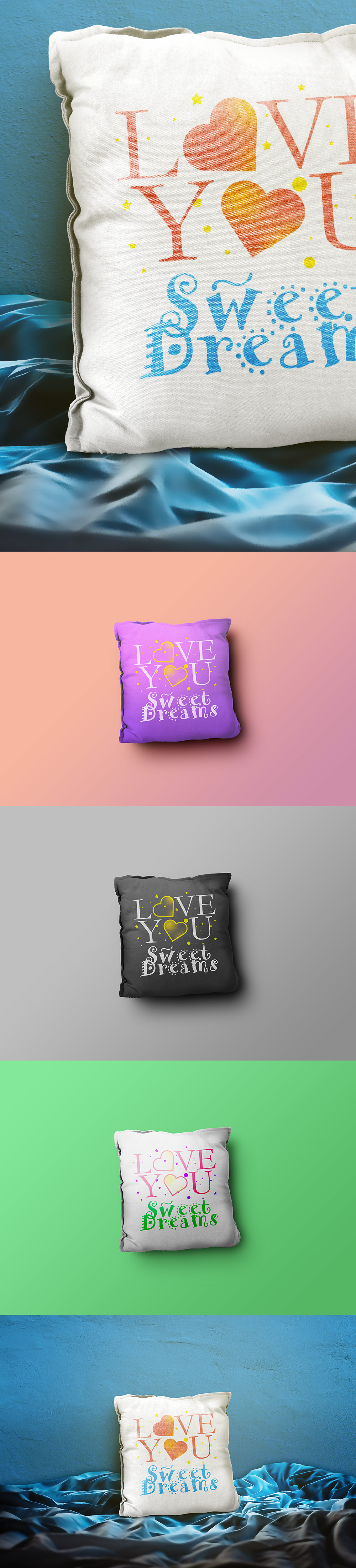 Pillow Mockup PSD