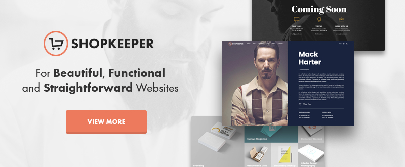 Shopkeeper WP Theme