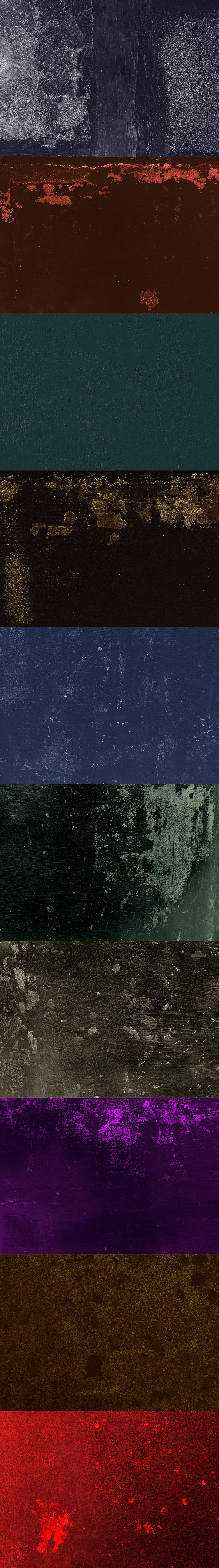 Free Dramatic Color Grunge Textures
