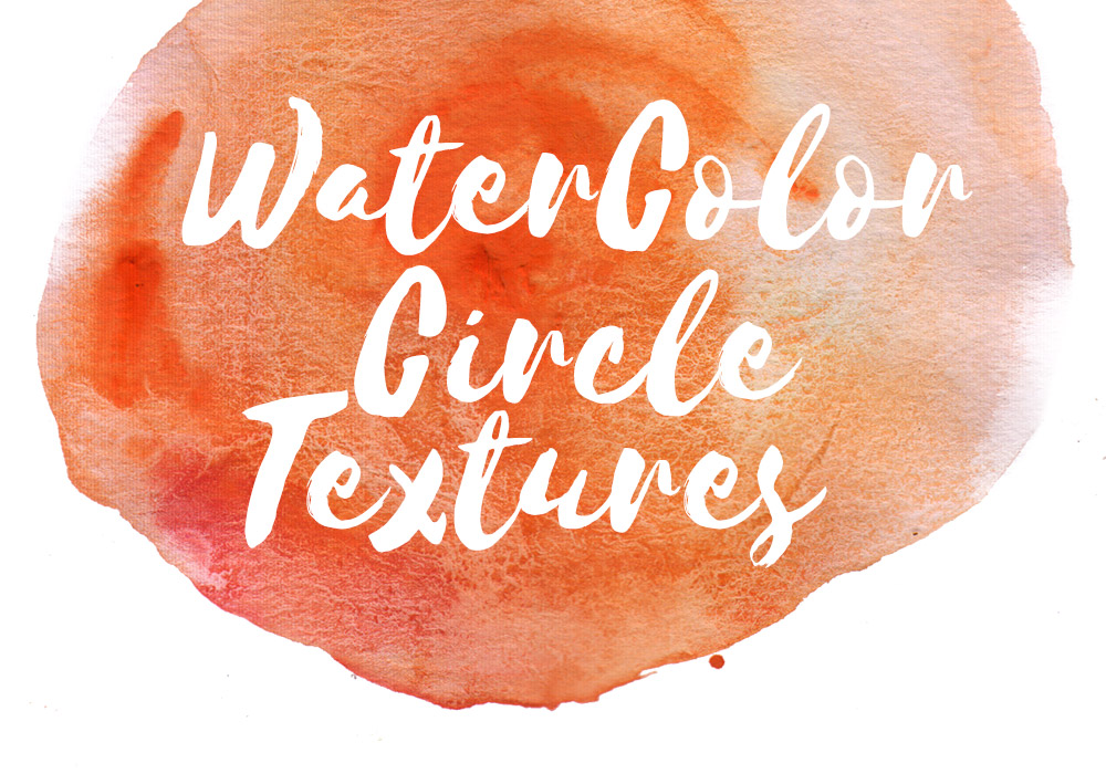 Free Water Color Circle Textures