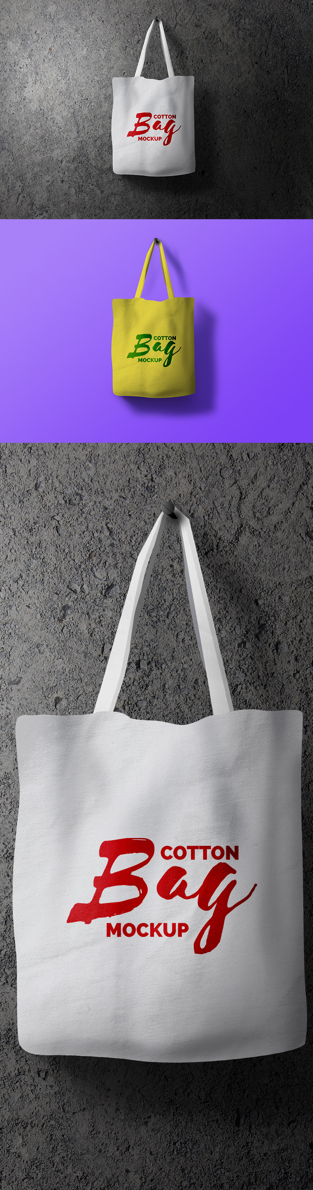 Cotton Bag Mockup PSD