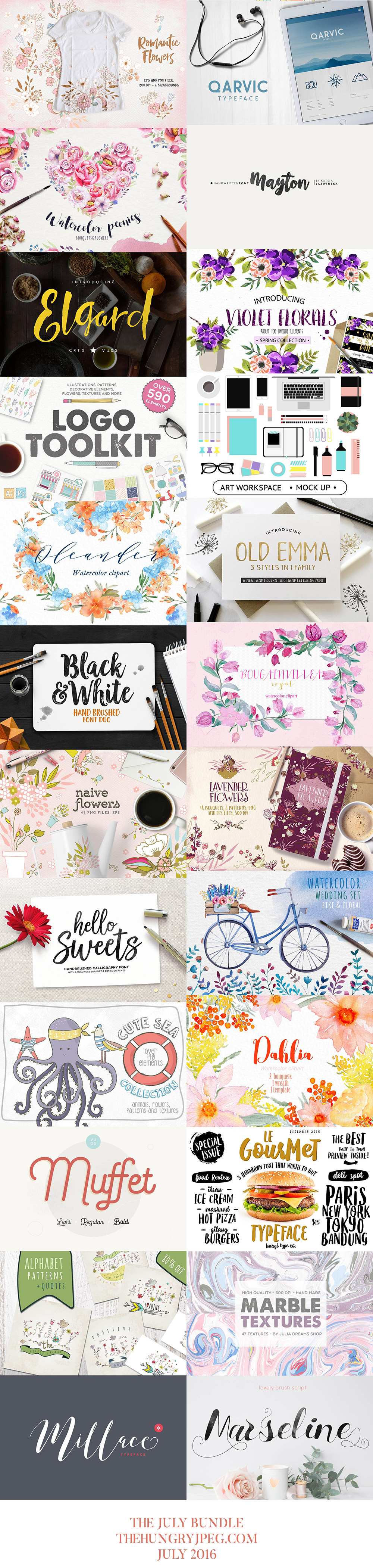 July Design Bundle