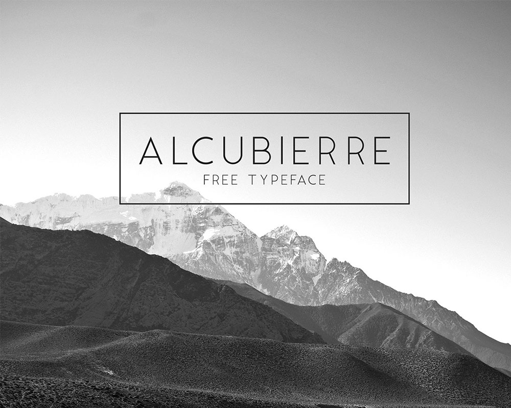 Alcubierre Free Typeface