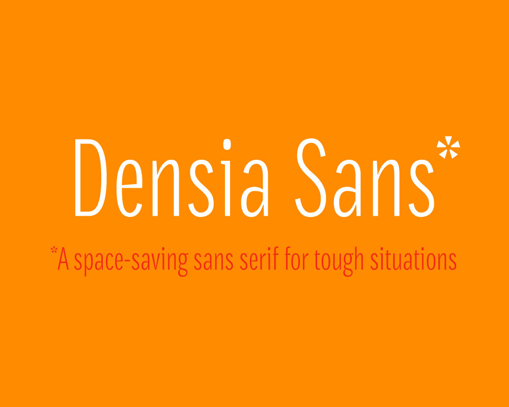 Densia Sans Typeface