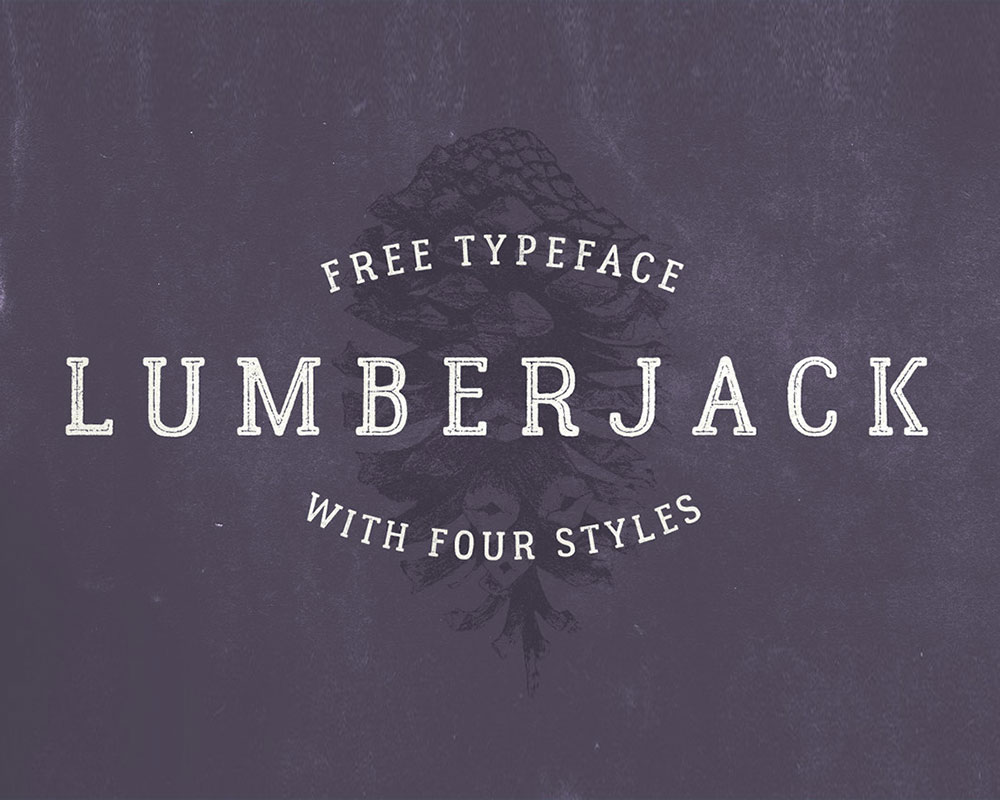 Lumberjack Free Font