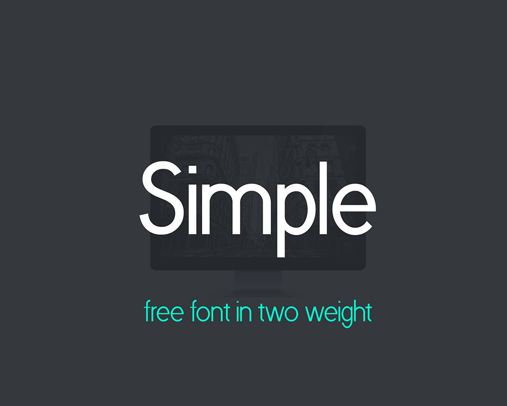 Simple Font