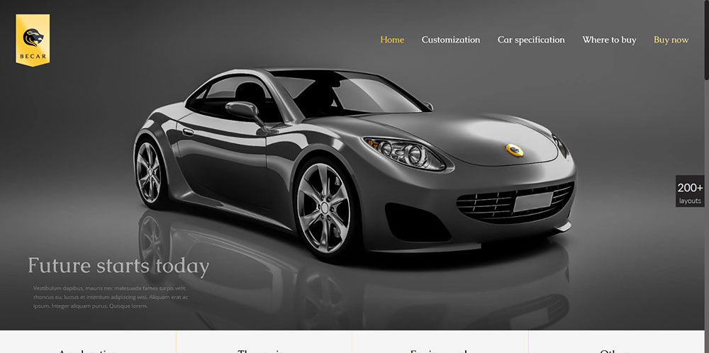 Be Car WP Theme