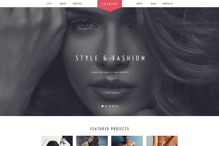 Fashion Stylist WordPress Theme