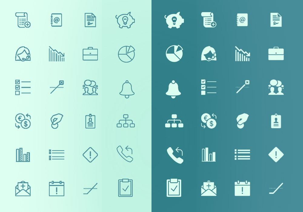 138 Free Business iOS Icons