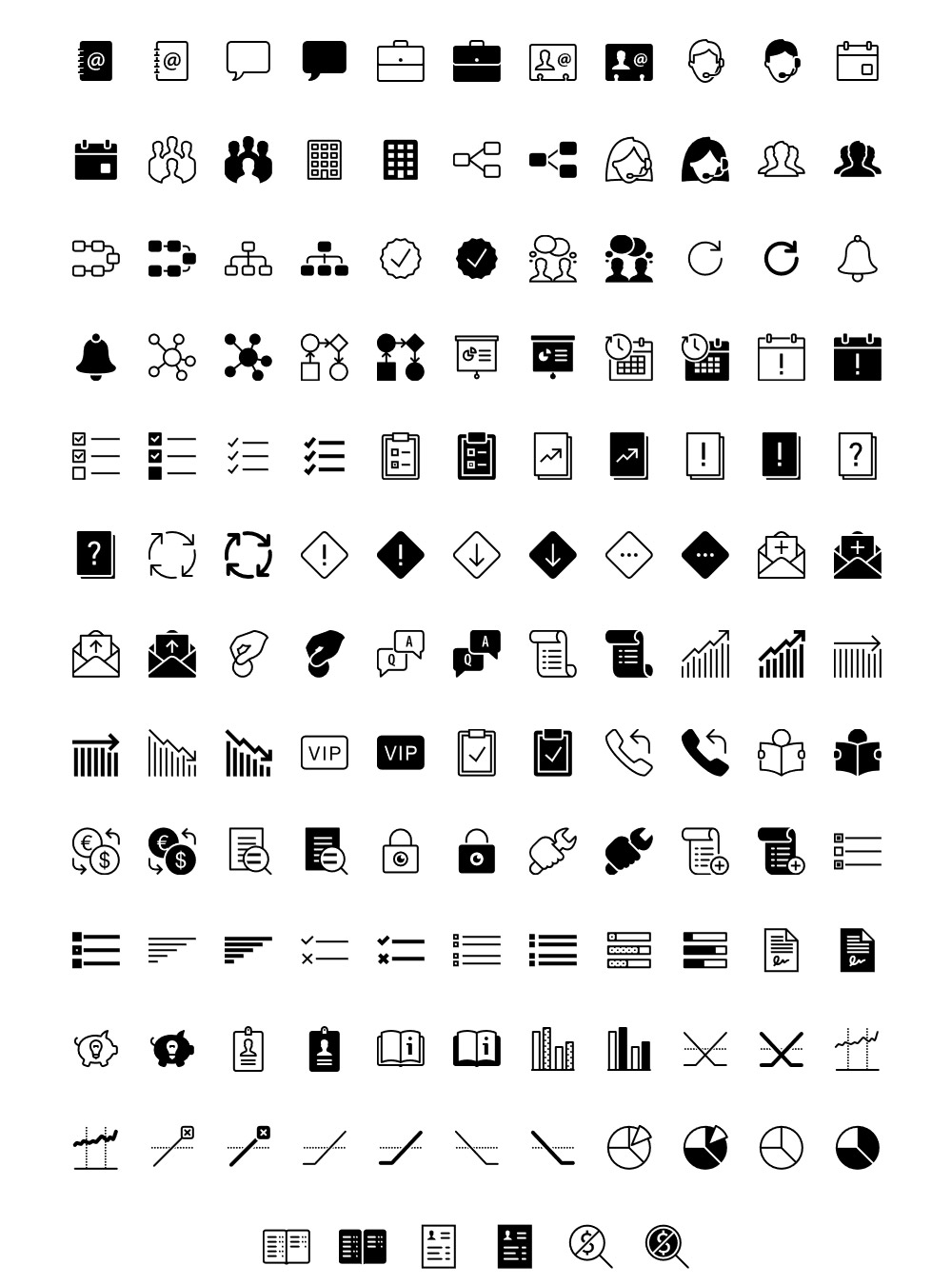 Free Business iOS Icons