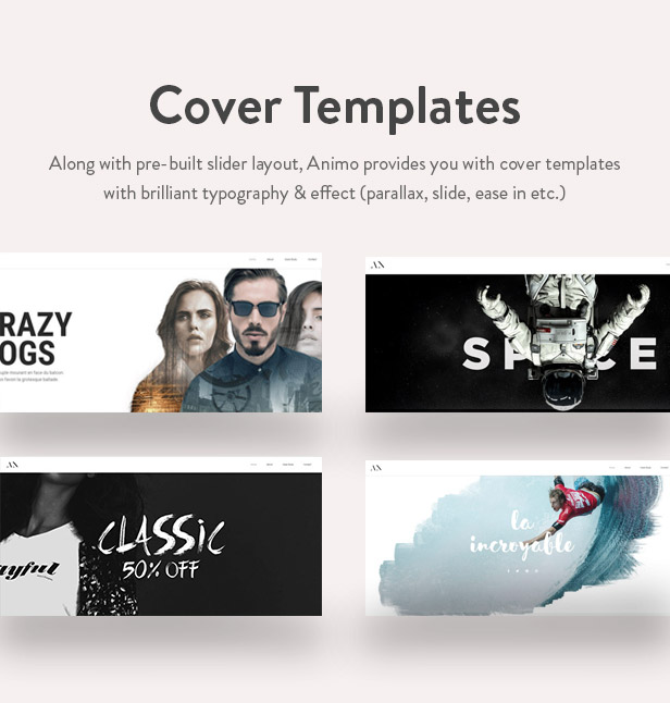 Animo Cover Templates