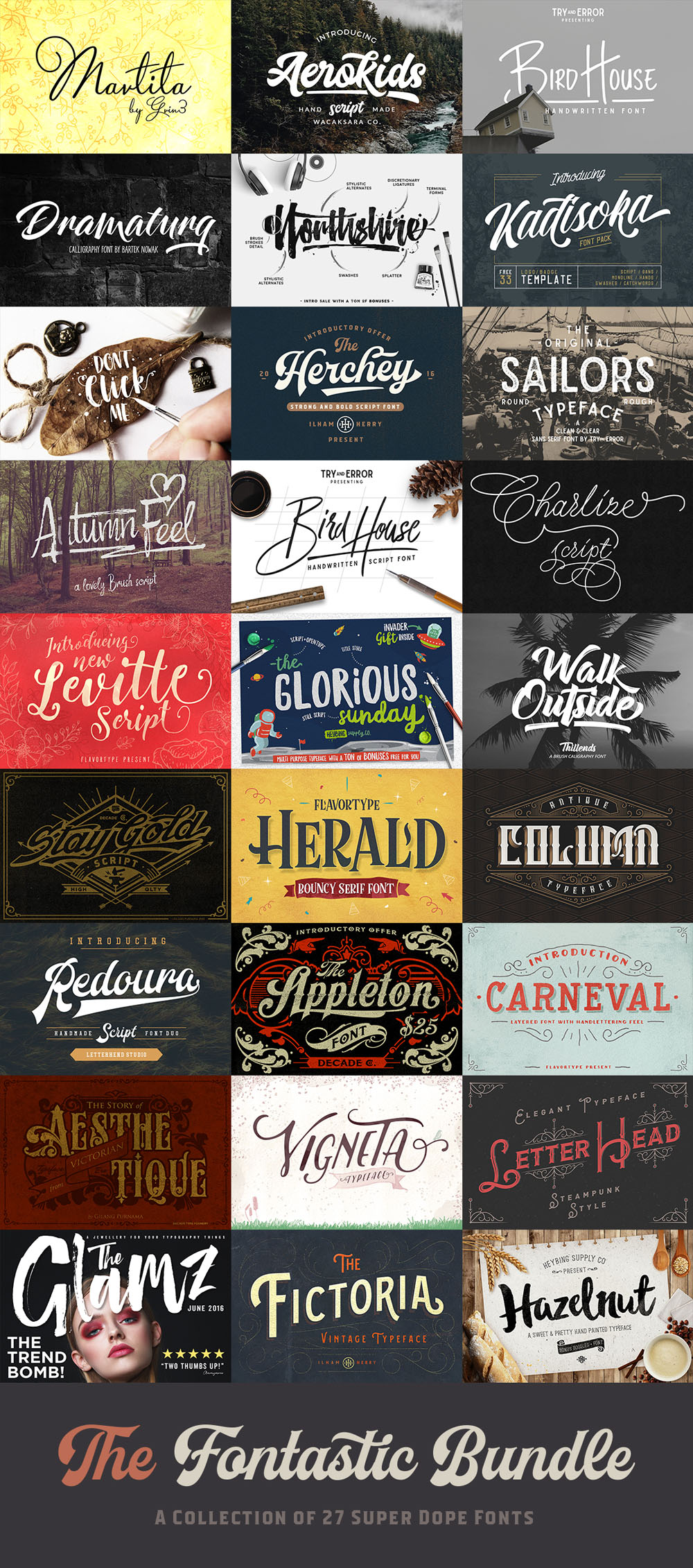 Fontastic Fonts Bundle