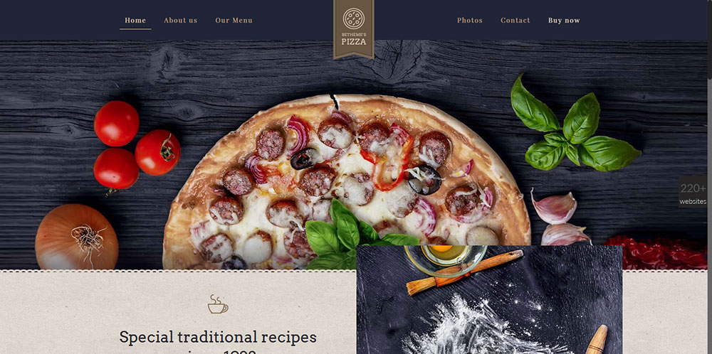 Pizza Prebuilt WP Theme