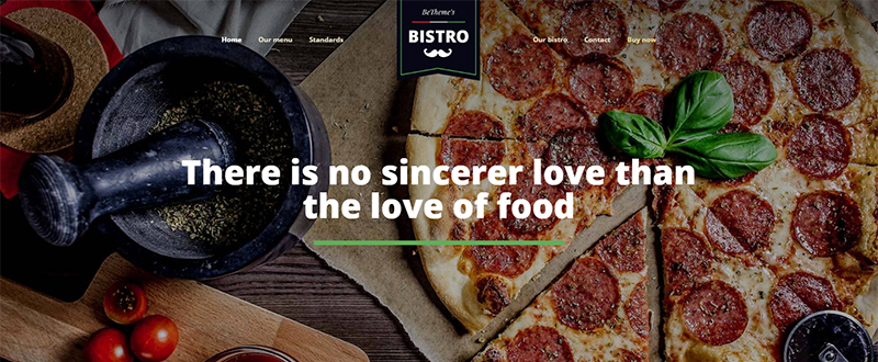 Be Bistro WP Theme